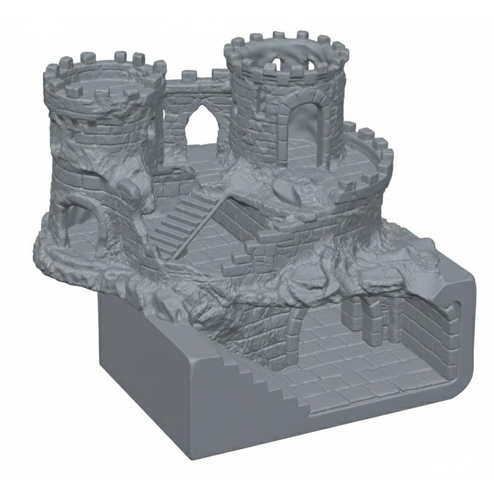 Crumbling Castle Hide and climb And Burrow Dungeon- Underground Viewing dungeon - Picture 2 of 5